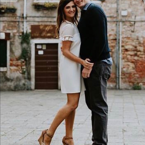 Lulu’s Iced Latte Dress in White with Tassels - Picture 7 of 8